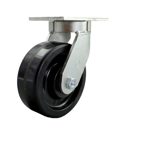 8'' Extra Heavy Duty Phenolic Wheel Swivel Caster with Swivel Lock